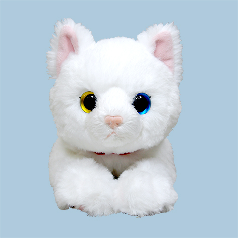 ひざねこ ぬいぐるみ(SS) ハチワレ - サンレモン