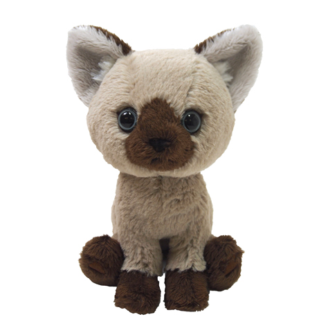 上品なファッション kitten サンレモン - ぬいぐるみシャム ぬいぐるみ